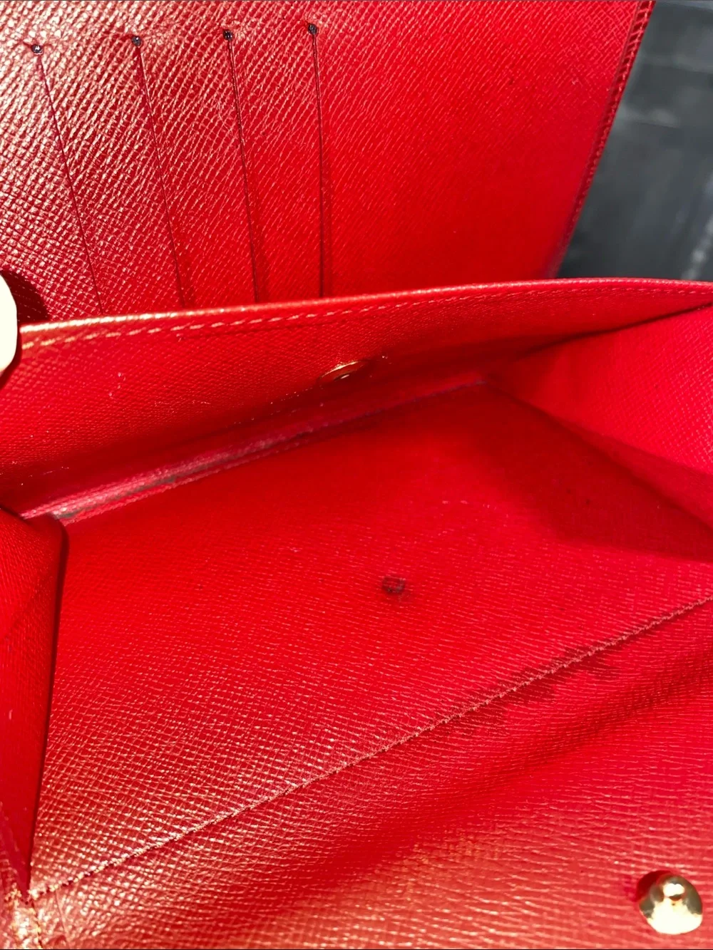 Authentic Louis Vuitton Epi Porte Tresor Wallet